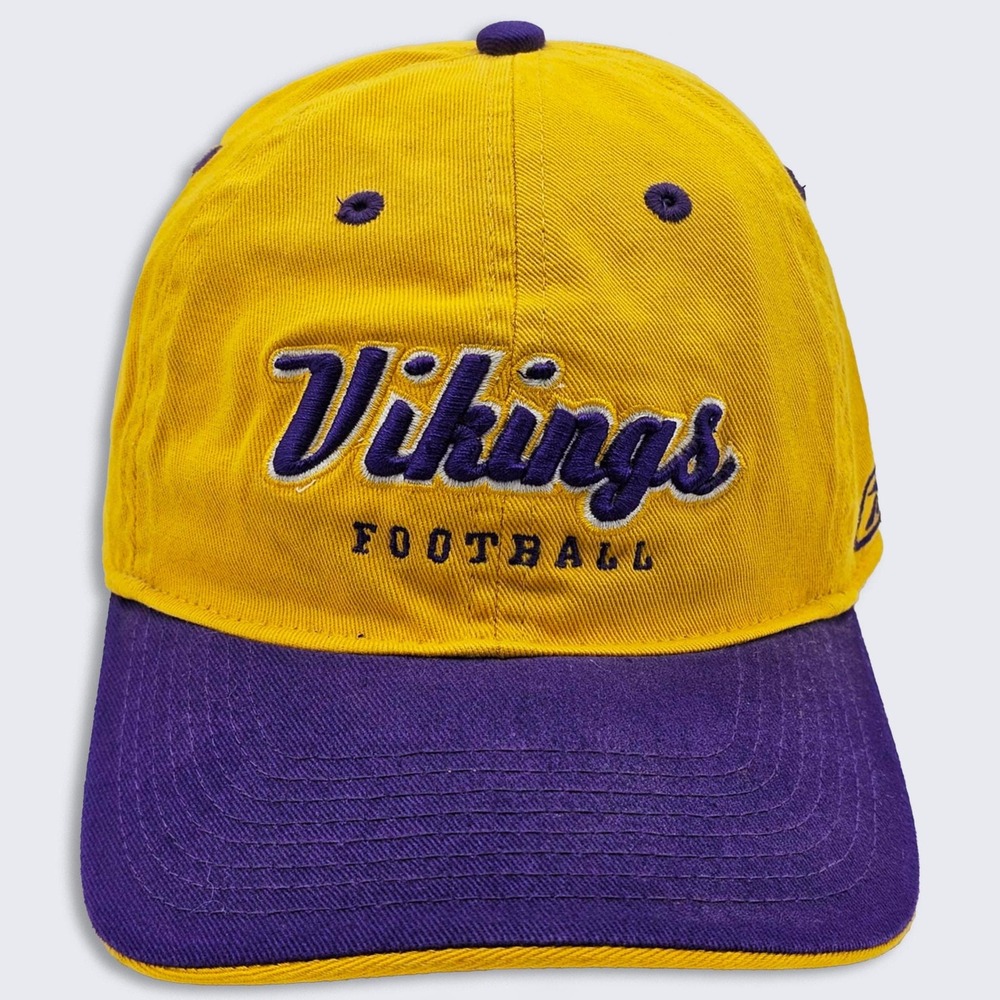 Minnesota Vikings Vintage Reebok Gridiron Classics Dad Hat